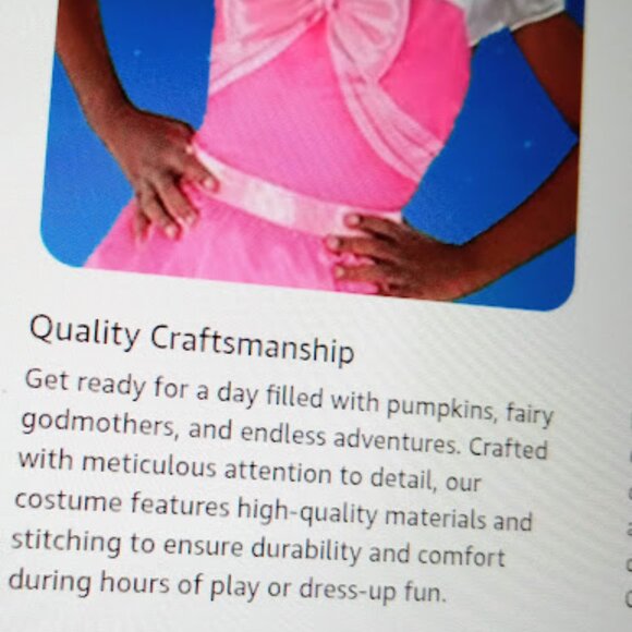 3! Party dress instead of Goody bags. Disney Princes Cinderella 2 in1 Dress UP - Picture 7 of 8